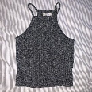 SALT AND PEPPER HEM TANK TOP